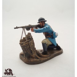 Atlas Chauchat Machine Gun Shooter Figurine, 1918