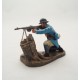 Atlas Chauchat Machine Gun Shooter Figurine, 1918