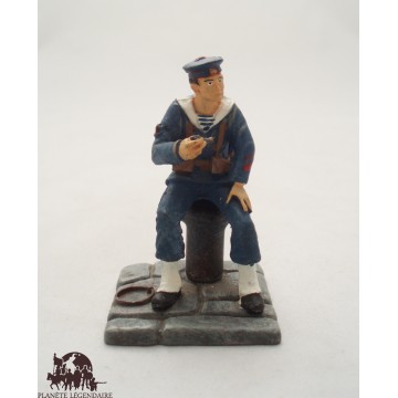 1914 French Sailor Atlas Figurine