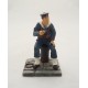 1914 French Sailor Atlas Figurine