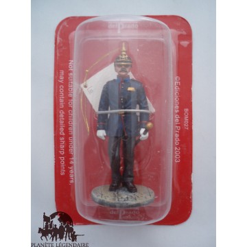 Figurine Del Prado Fireman Outing Outfit Germany Nineteenth Century