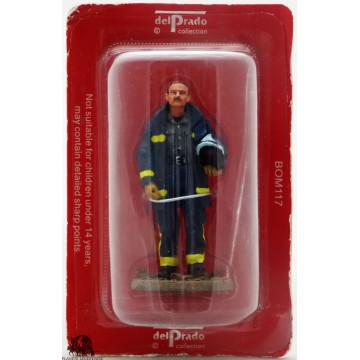 Del Prado firefighter fire held Madrid Spain 2004 figurine