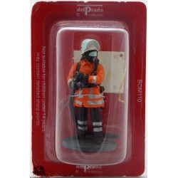 Del Prado firefighter fire held Germany 2000 figurine