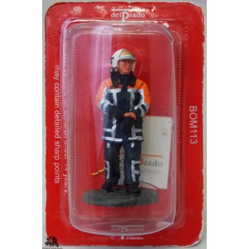 Del Prado Feuerwehrmann Outfit Feuer Niederlande 2003 Figur