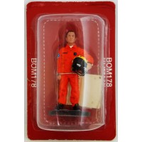 Figure Del Prado Firefighter Sapper Fire Outfit Paris 1982