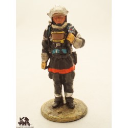 Figurita Del Prado Bombero Traje de Bombero Francia 2002