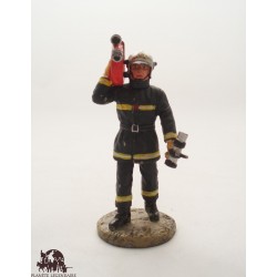 Figurita Del Prado Bombero Traje de Bombero París Francia 2003