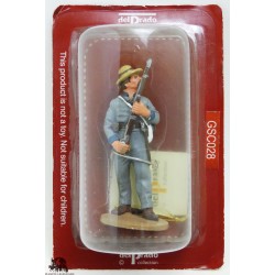 Del Prado Union Cannoneer Officer Figure