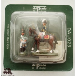 Del Prado Russische Trommel + Marschall Bernadotte Figur