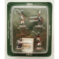 Figurine Del Prado artilleryman + grenadier officer